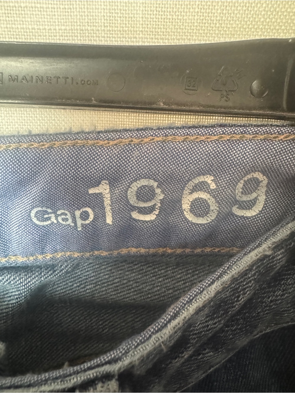GAP Women's Medium Indigo Flare Wide-Leg Jeans - Picture 9 of 9